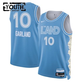 Cleveland Cavaliers Darius Garland Nike 2024-25 City Edition Sininen Pelipaidat Swingman - Lasten